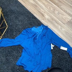 size XL blue blouse new with tag! Women!